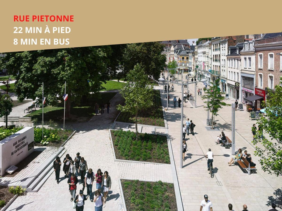 4 Chambres - Grande Maison - Parking - Jardin Amiens Eksteriør billede
