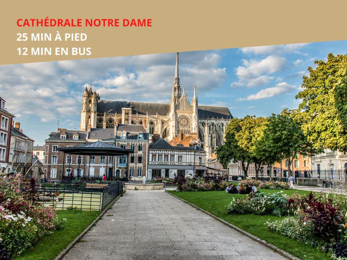 4 Chambres - Grande Maison - Parking - Jardin Amiens Eksteriør billede