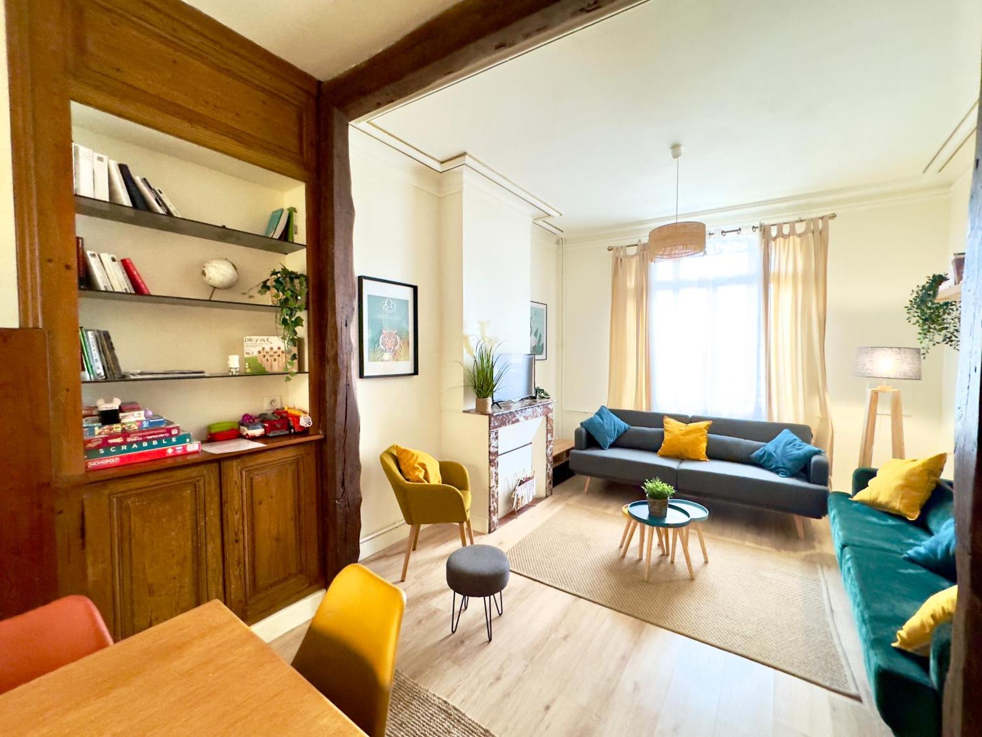 4 Chambres - Grande Maison - Parking - Jardin Amiens Eksteriør billede